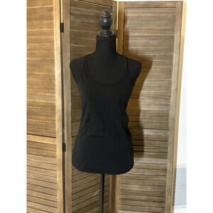 Victoria's Secret Black Racerback Tank Top